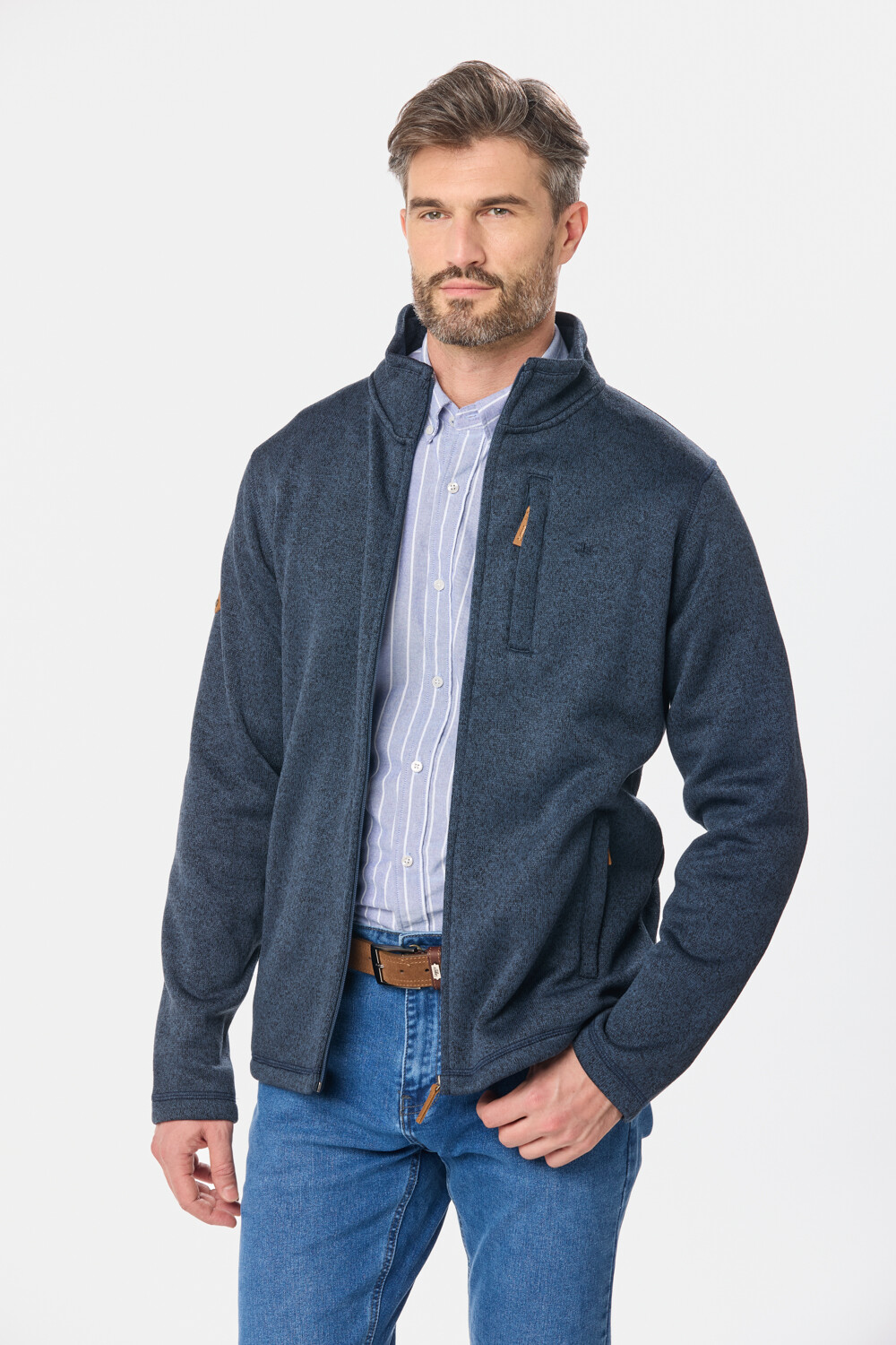 CAMPERA FELPA ESPECIAL Azul