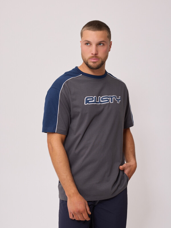 T-SHIRT ZOREN RUSTY Gris
