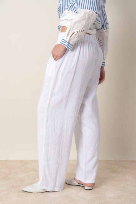 PANTALON ARIEL Blanco