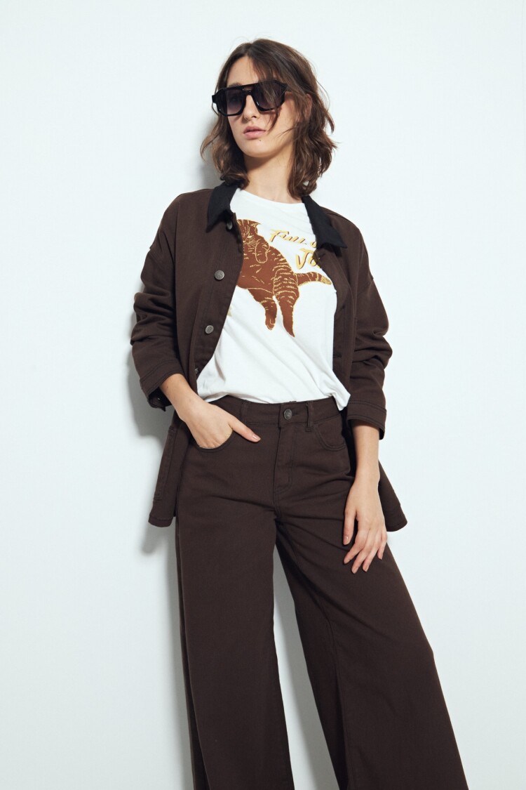 PANTALÓN LORENZA Chocolate