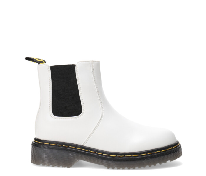 Botas de Niña MINI Miss Carol ANIJA con elastico Blanco