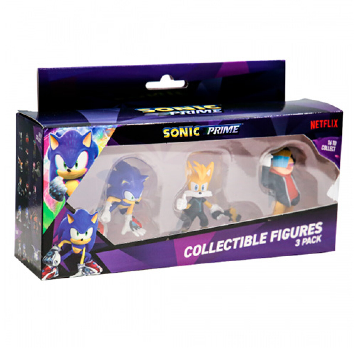 Pack X3 Figuras Serie Sonic 6CM SON2021 - SONIC 