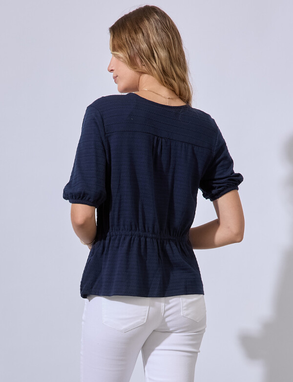 Blusa Algodon AZUL