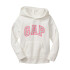 GAP LOGO HOOD NEW OFF WHITE OPT2