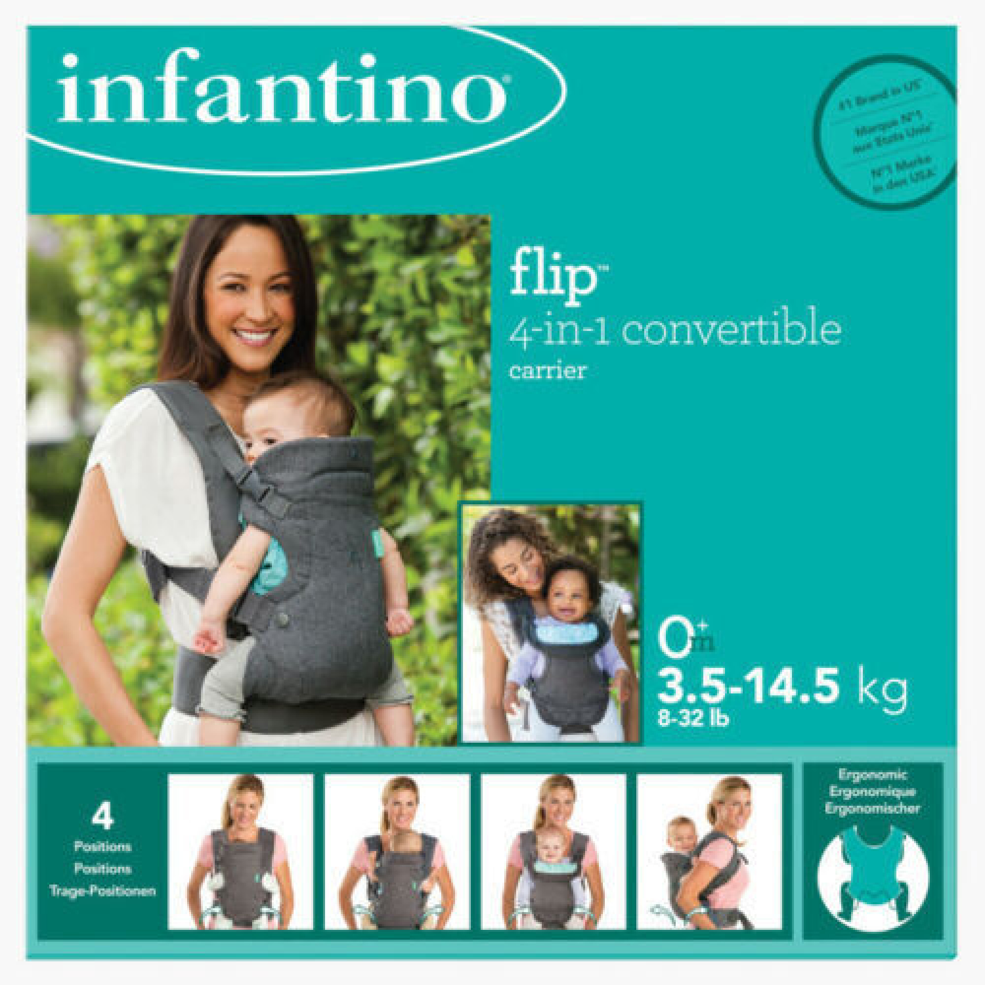 Mochila porta bebe INFANTINO