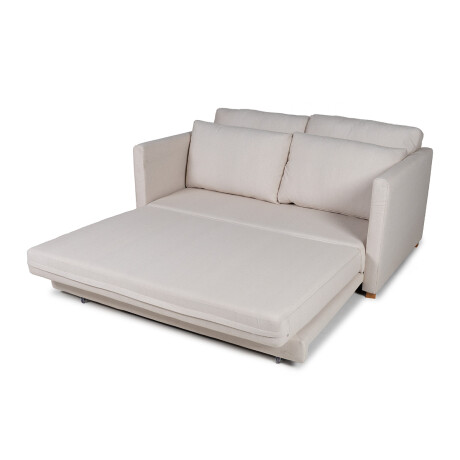 Sofá Cama Niki - Tela Rústica 9831 (Parma Beige)