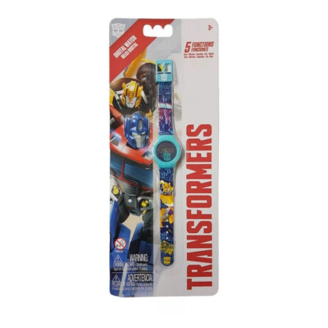 Reloj en Blister Licencias Transformers