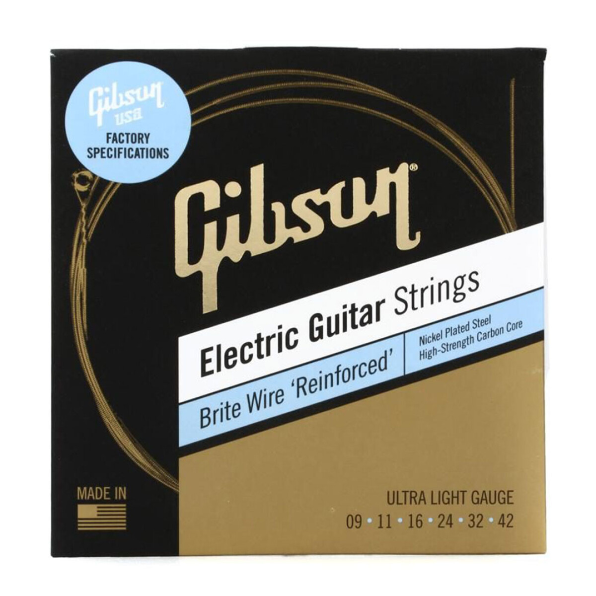 Encordado Electrica Gibson Brite Wire 09/42 