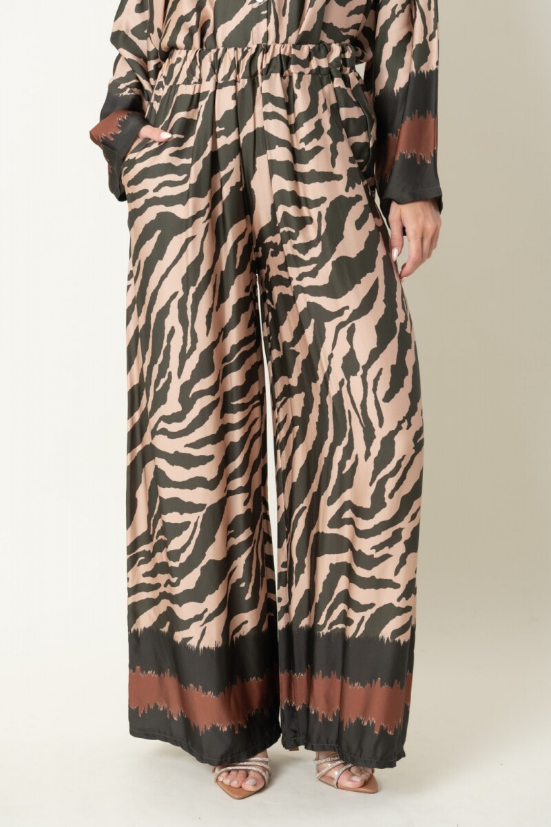 PANTALON OJO DE TIGRE - Verde 