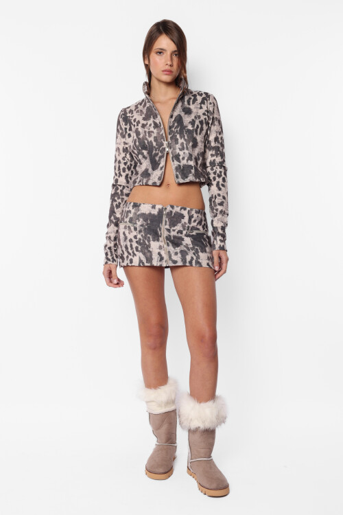 Campera Skin Animal Print