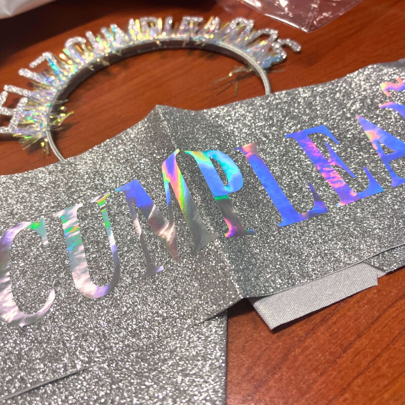 Set Cumpleañero Plateado