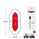 INTEX BOTE GOMÓN INFLABLE MARINER 4 PERSONAS SET Intex Bote Gomón Inflable Mariner 4 Personas Set