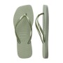 Sandalias Havaianas Slim Square Mujer Smoke Green