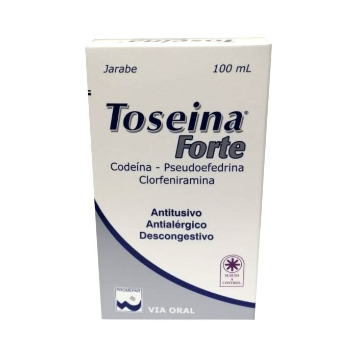 TOSEINA FORTE JBE 10 MG. FRASCO X 100 ML única