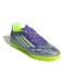Championes Unisex Adidas Futbol 5 F50 Club Púrpura - Blanco - Amarillo Limon