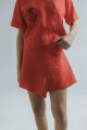 PRE VENTA FALDA LUZ Rojo