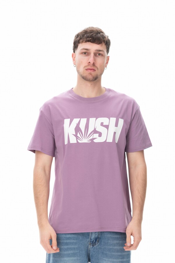 Remera Cush Craneo Lila