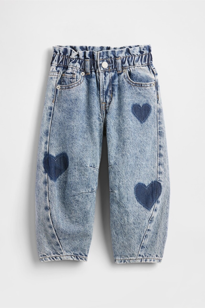 Jean Horseshoe Toddler Niña Medium Wash