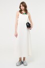 VESTIDO Manteca