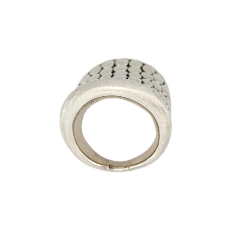 Anillo Puntos-Plata 925 Inflada-Sin Piedra-AN3122 sinpiedra