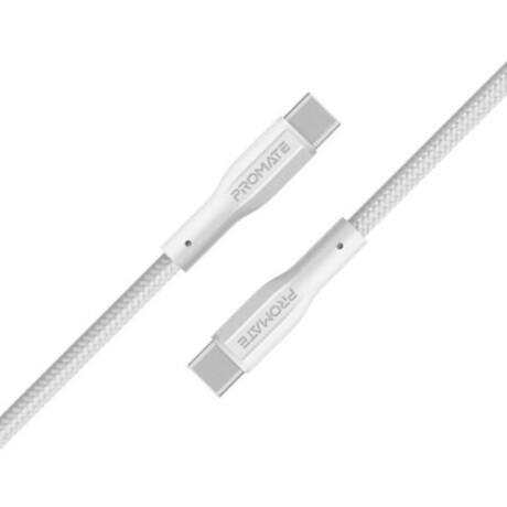 Promate Cable White Usb-c To Usb-c 2m Promate Cable White Usb-c To Usb-c 2m