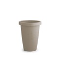 MACETA CILINDRICA 21 LITROS BEIGE