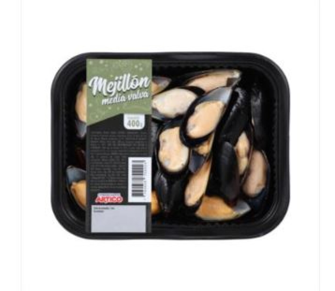 Mejillones Media Valva 400Grs Artico 
