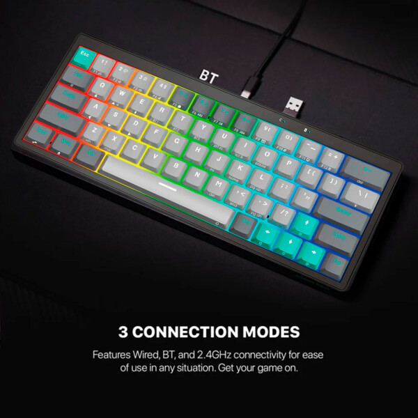Teclado Mecanico Fantech Mk912 Mercury Stellar Edition TECLADO MECANICO FANTECH MK912