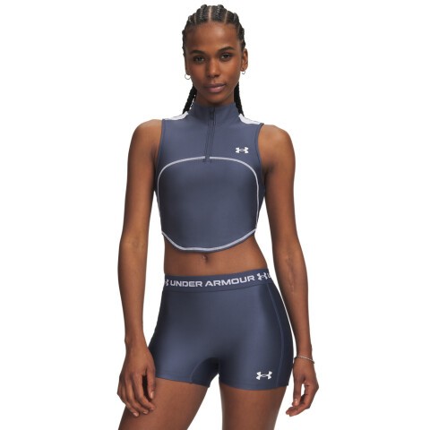 UA HeatGear Novelty Tank-BRN GRY-044