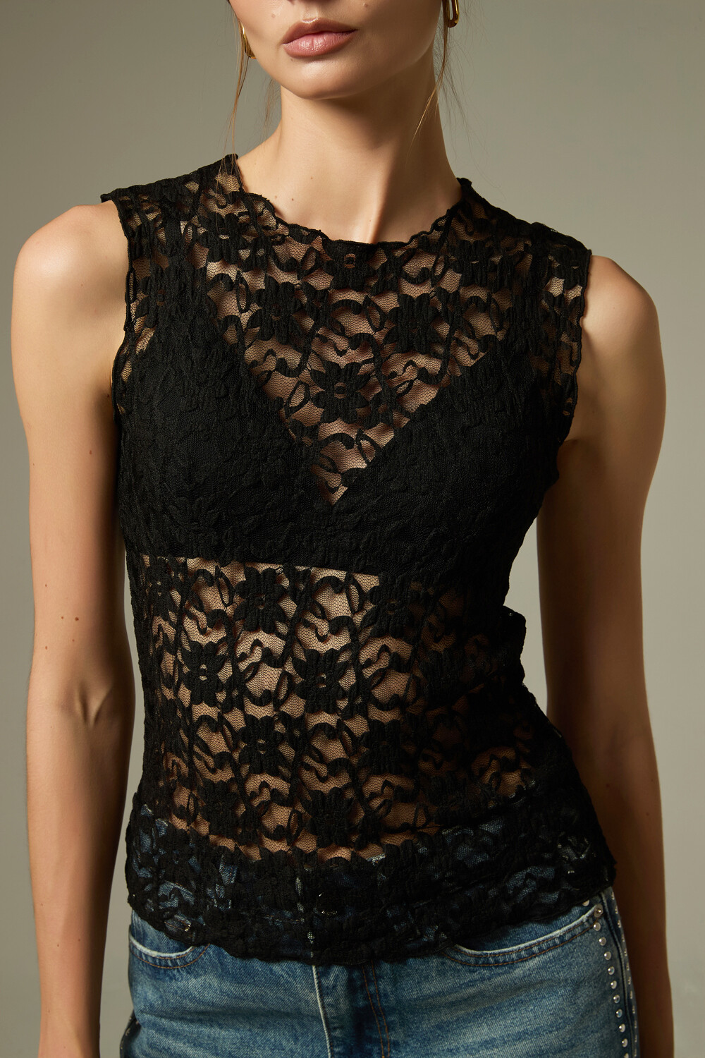 Tops Teria Negro