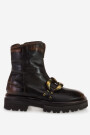 LADIES LEATHER BOOTS Marron