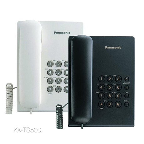 Teléfono de mesa Panasonic KX-TS500 Teléfono de mesa Panasonic KX-TS500