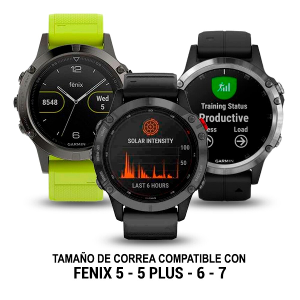 Correa Garmin Quickfit 22 Azul Lakeside Blue Lakeside