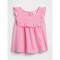 V-LINEN TOP SP26 PARISIAN PINK