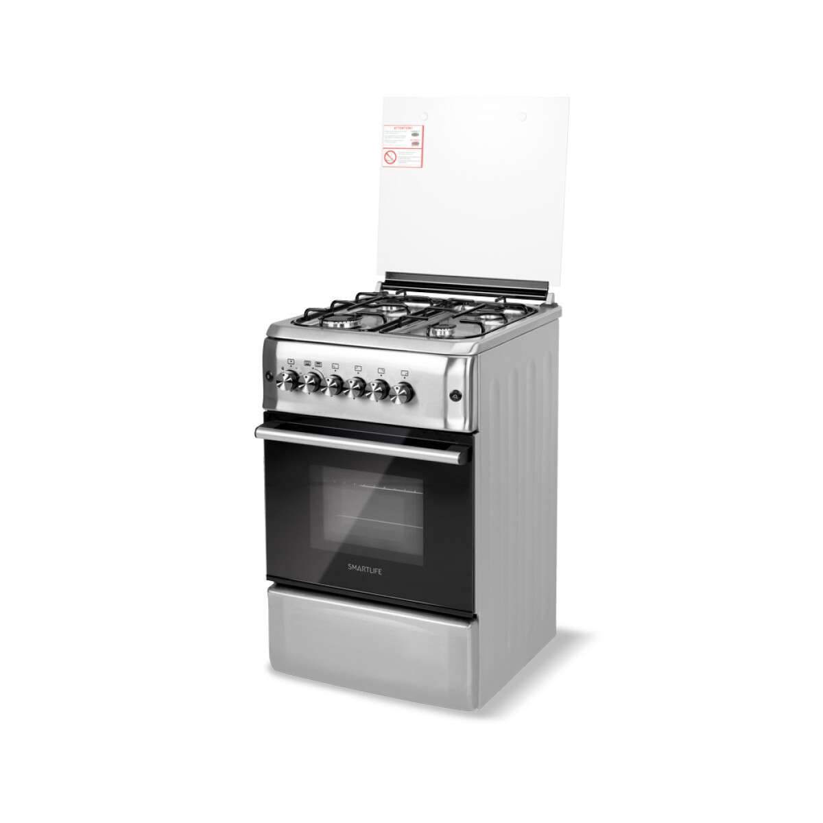 Cocina A Gas Smartlife Sl Ks G Inox Multiahorro Hogar