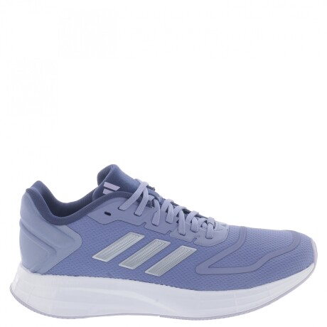 Championes de Mujer Adidas Duramo 10 Azul Piedra - Azul Marino - Plateado