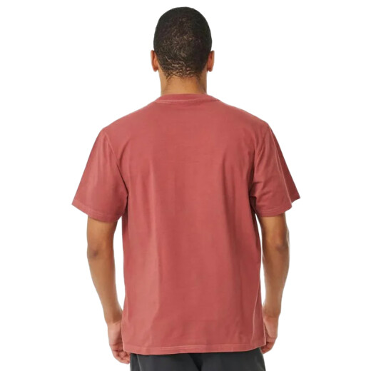 Remera Rip Curl Plain Wash - Rojo Remera Rip Curl Plain Wash - Rojo