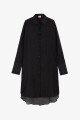 CAMISA ARRUGADA Negro