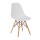 Silla Eames de colores y patas de madera Liso