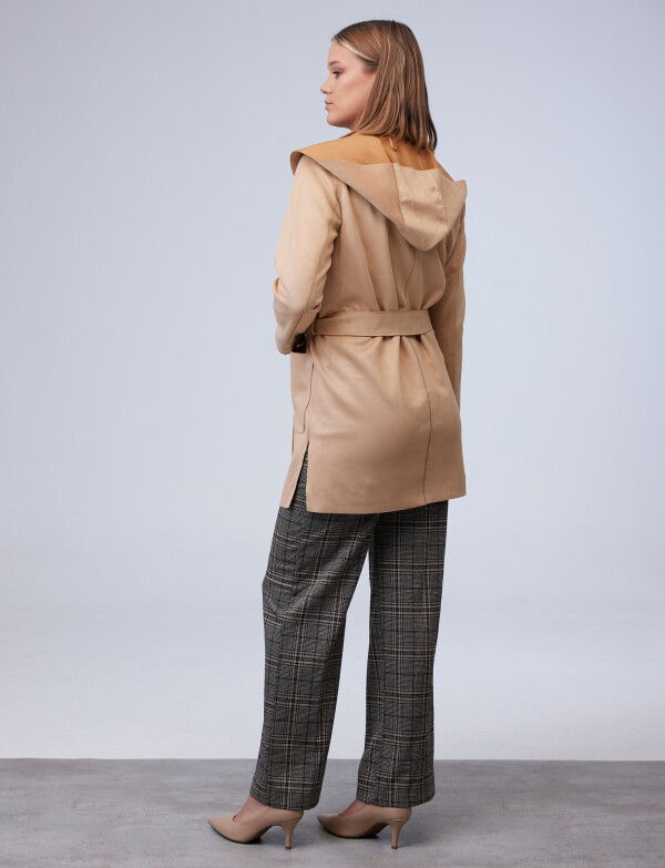 Chaqueta Suede BEIGE