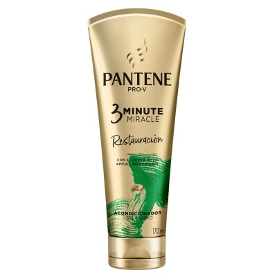 Acondicionador Pantene Restauración 3 Minutos Miracle 170 ML Acondicionador Pantene Restauración 3 Minutos Miracle 170 ML