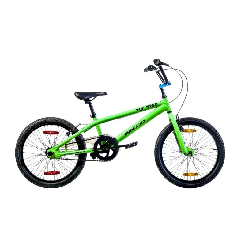 Bicicleta Baccio R.20 Niño Bmx Fly Free Verde