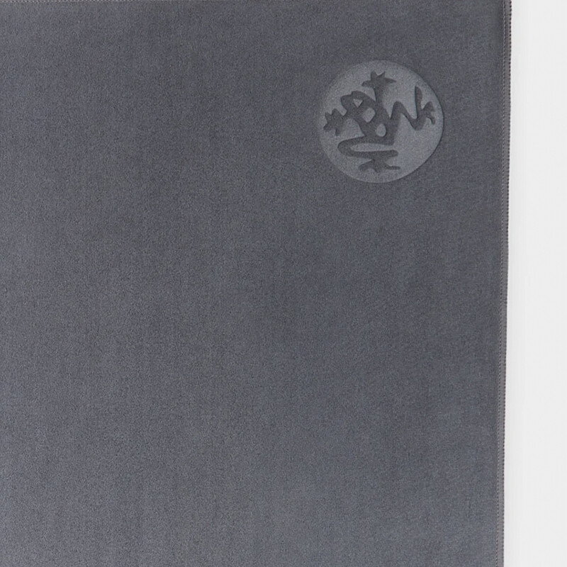 eQua® Manduka Toalla De Yoga Gris