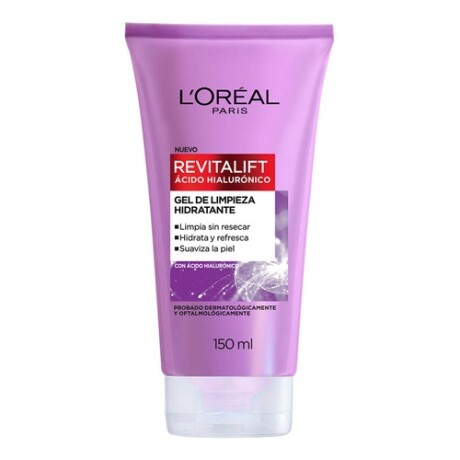 Gel de limpieza facial Loreal Revitalift acido Hialurónico 150ml Día/Noche