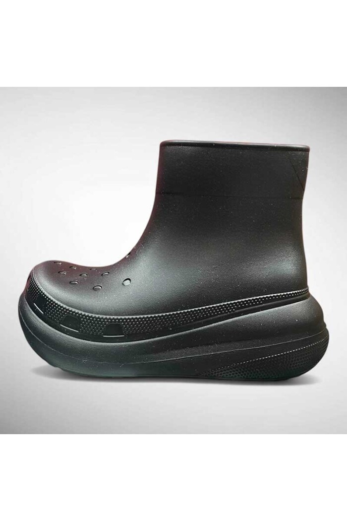 BOTA DE LLUVIA TIPO GOMÓN Negro