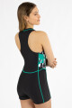 Malla surf short est. Verde funji