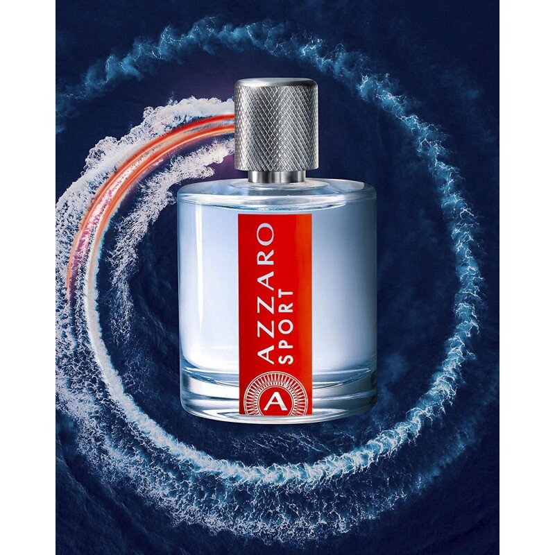 Perfume Azzaro Sport EDT 100ml Para Hombre Aroma Cítrico Fresco y Amaderado Perfume Azzaro Sport EDT 100ml Para Hombre Aroma Cítrico Fresco y Amaderado