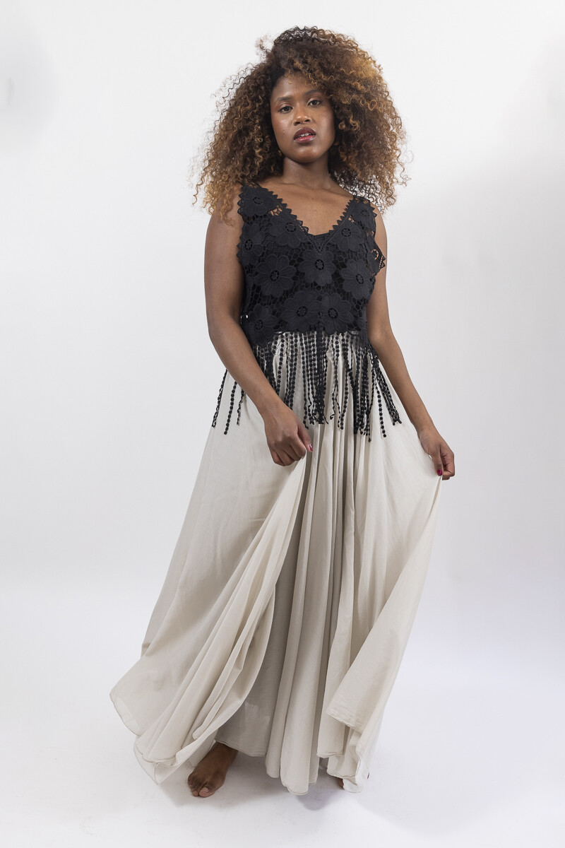 Falda Algodón Lua - BLANCO 