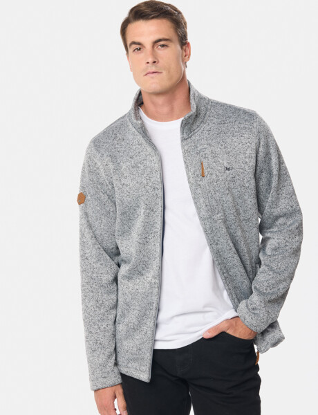 CAMPERA FELPA ESPECIAL Gris