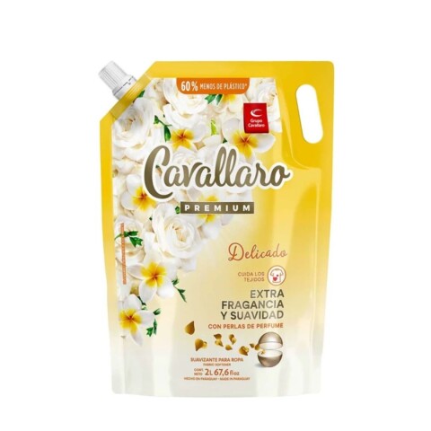 Suavizante para ropa Cavallaro 2 litros Delicado